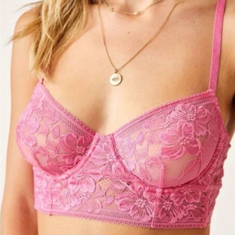 Free People Sorento Demi Longline Bra